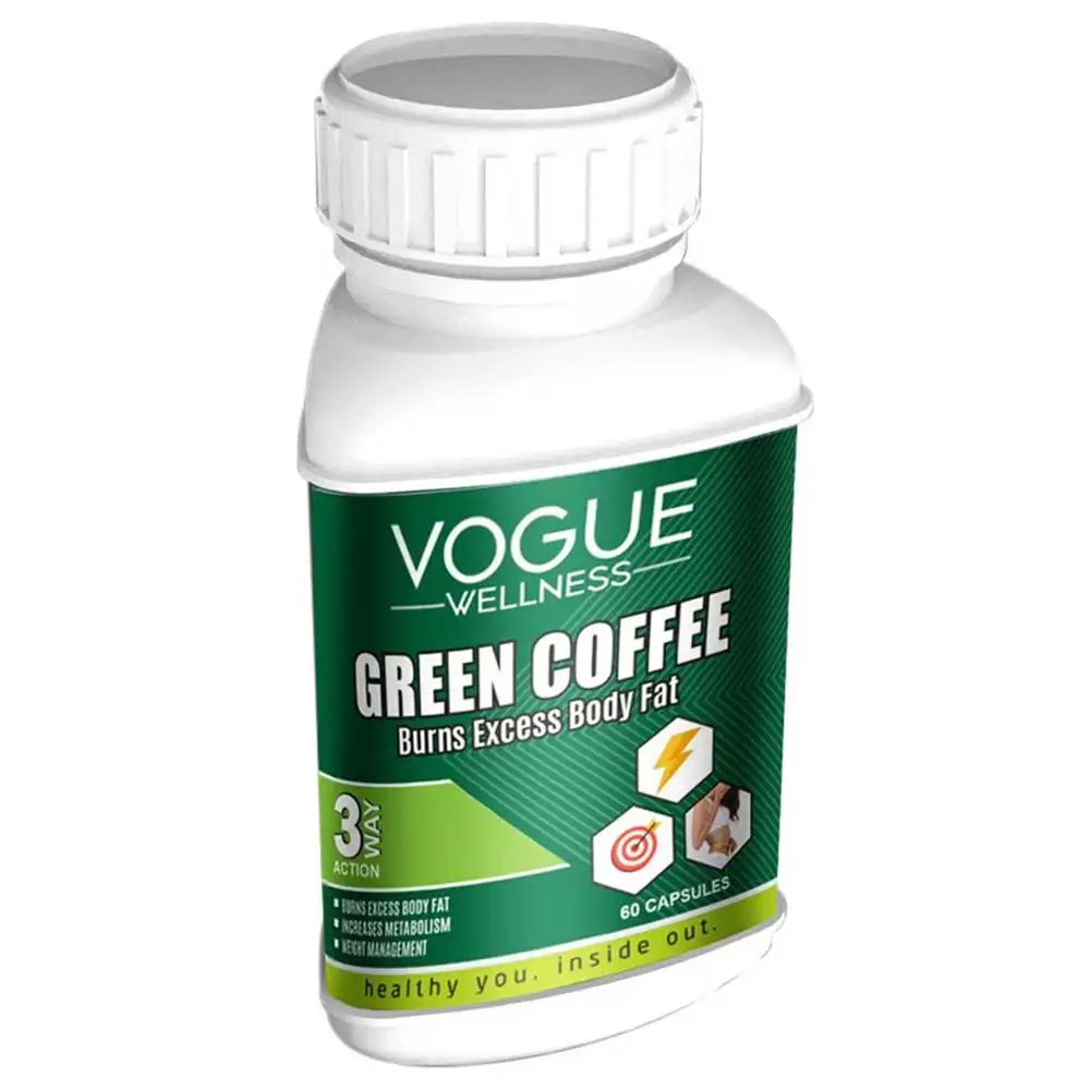 Vogue Wellness Green Coffee Bean Extract,  60 capsules