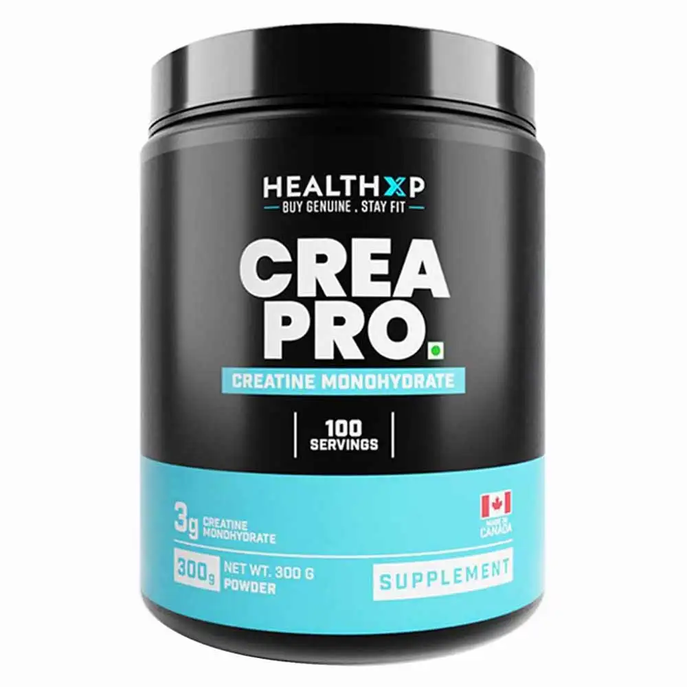 HealthXP Crea Pro Creatine Monohydrate,  Unflavoured  0.66 lb