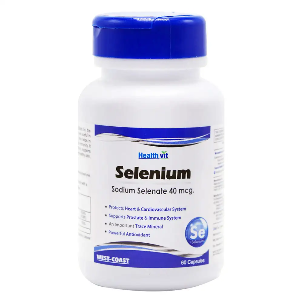 Healthvit Selenium 40 mcg,  60 capsules