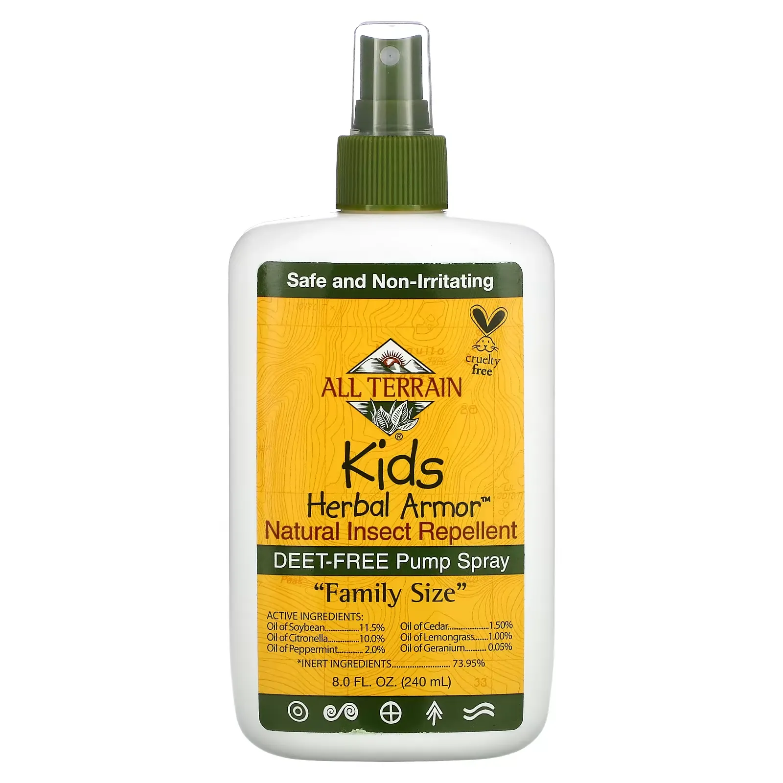 Kids Herbal Armor, Natural Insect Repellent, 8 fl oz (240 ml)