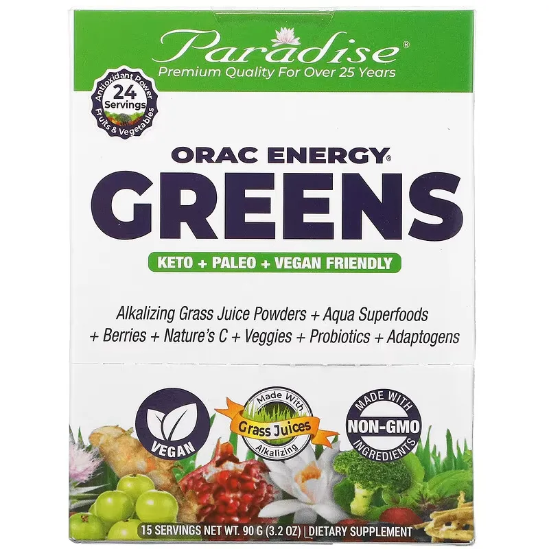 ORAC Energy Greens, 15 Packets, 6 g Each