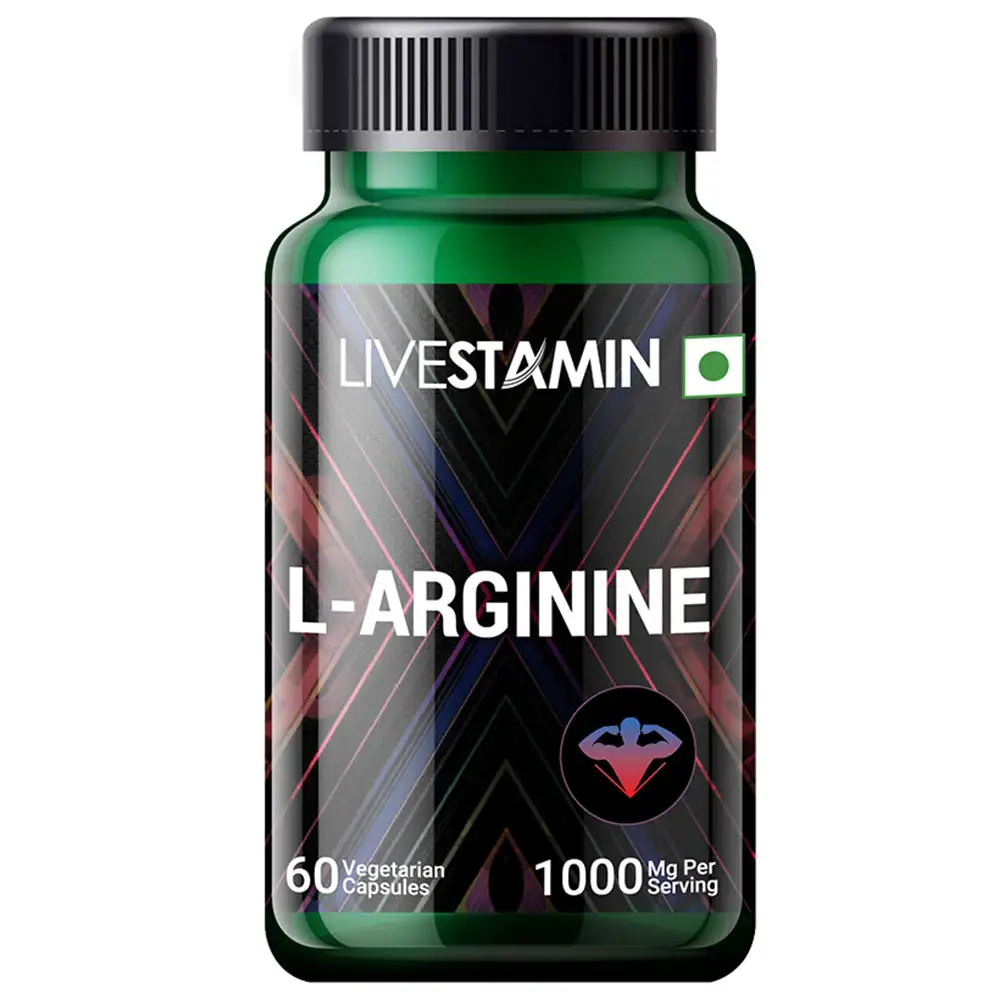 Livestamin L Arginine,  60 capsules