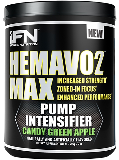 HemaVo2 Max, By iForce Nutrition, Candy Green Apple, 25 Servings, Nitric Oxide