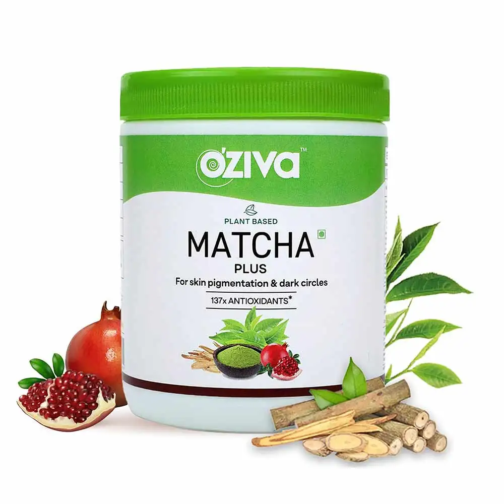 Oziva Plant Based Matcha Plus,  50 g  Unflavoured