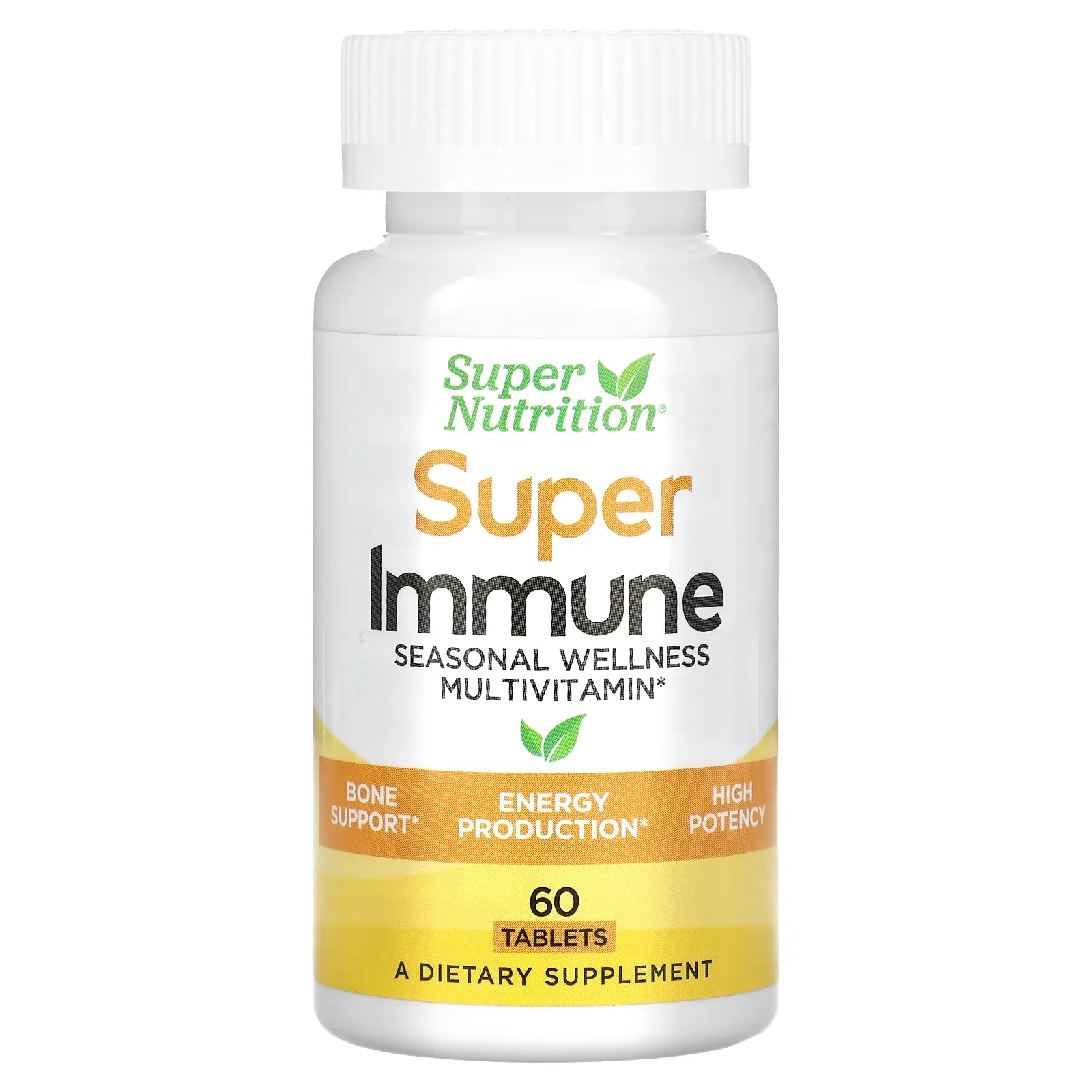 Super Immune, Immune-Strengthening Multivitamin with Glutathione, 60 Tablets