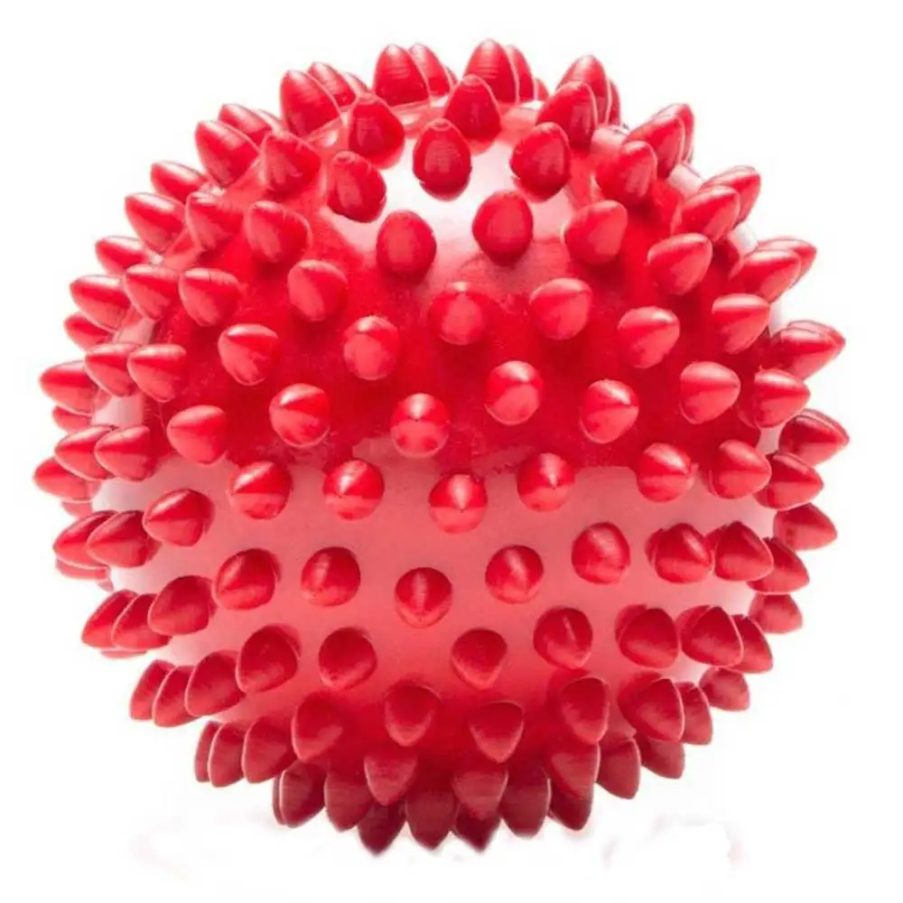 Strauss Acupressure Massage Ball 3.5 inch,  Red