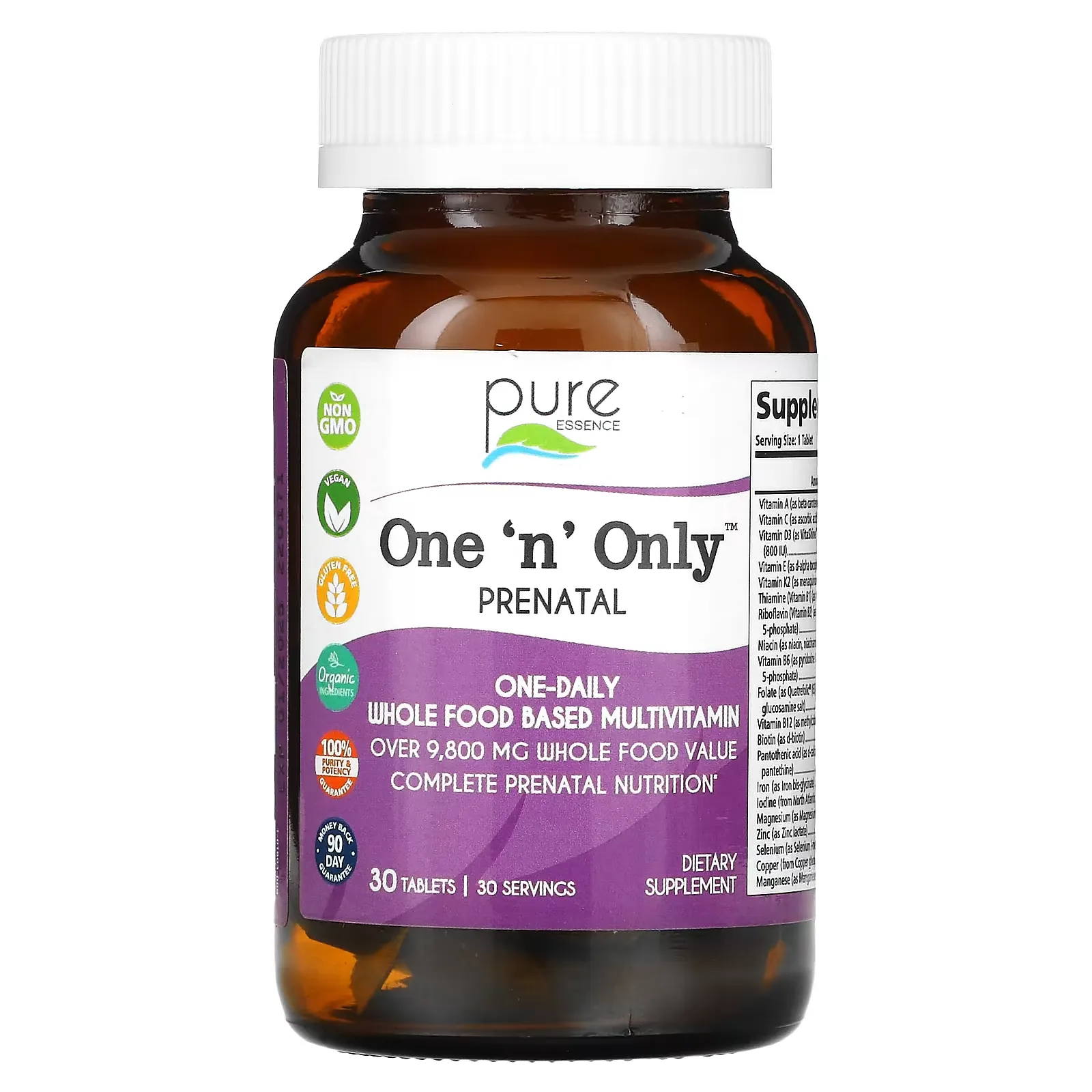 One 'n' Only PreNatal, 30 Tablets