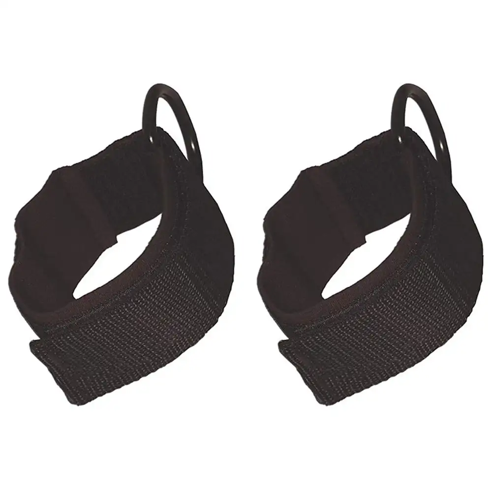 B Fit USA Ankle Strap (AS-3),  Pair Black  Free Size