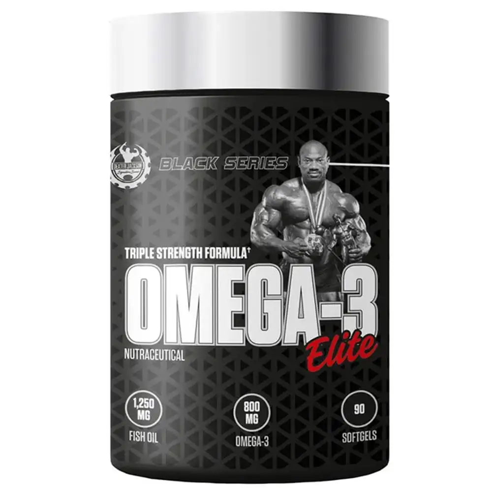 Dexter Jackson Black Series Omega-3 Tripple Strength,  90 softgels