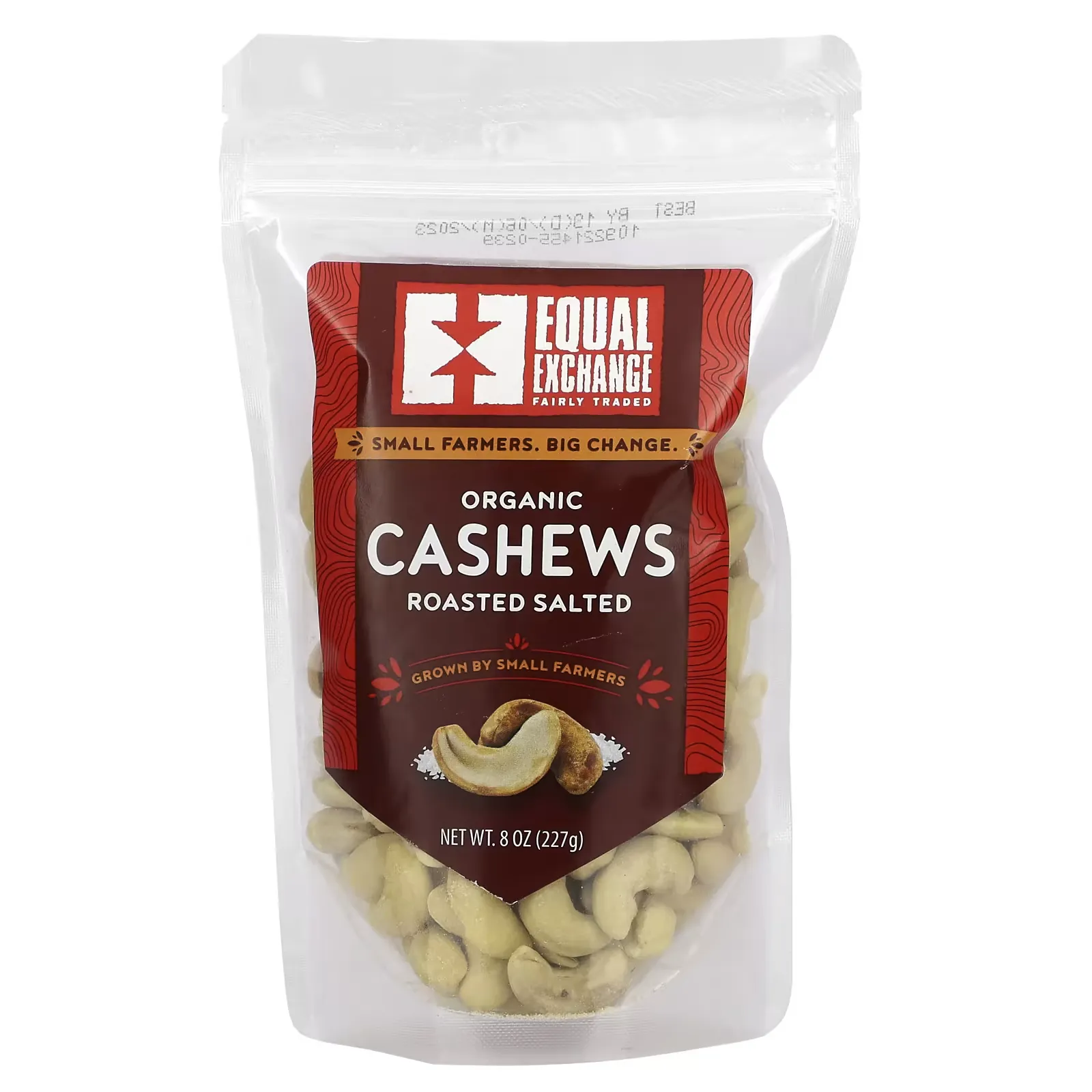 Organic Cashews, Roasted Salted, 8 oz (227 g)