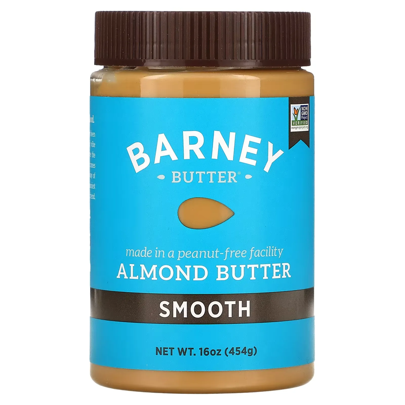 Almond Butter, Smooth, 16 oz (454 g)