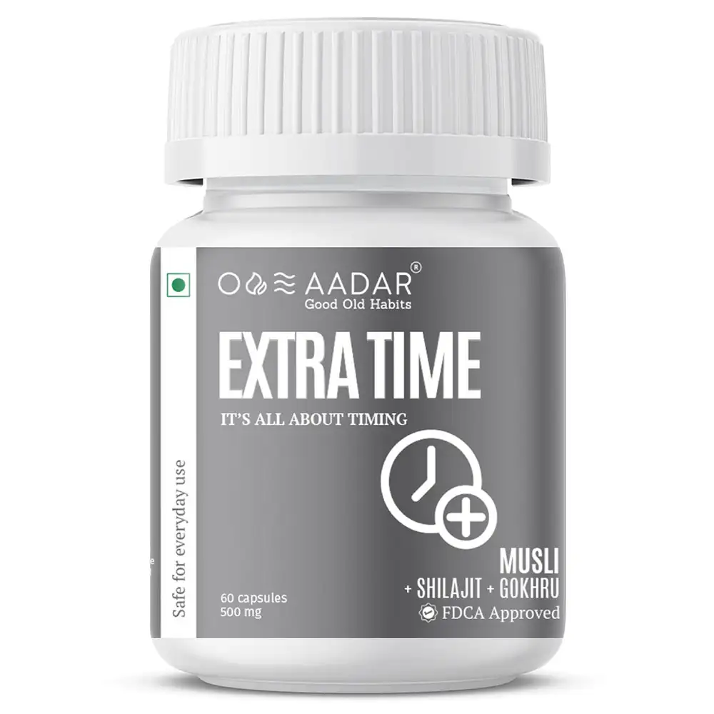 Aadar Extra Time,  60 capsules