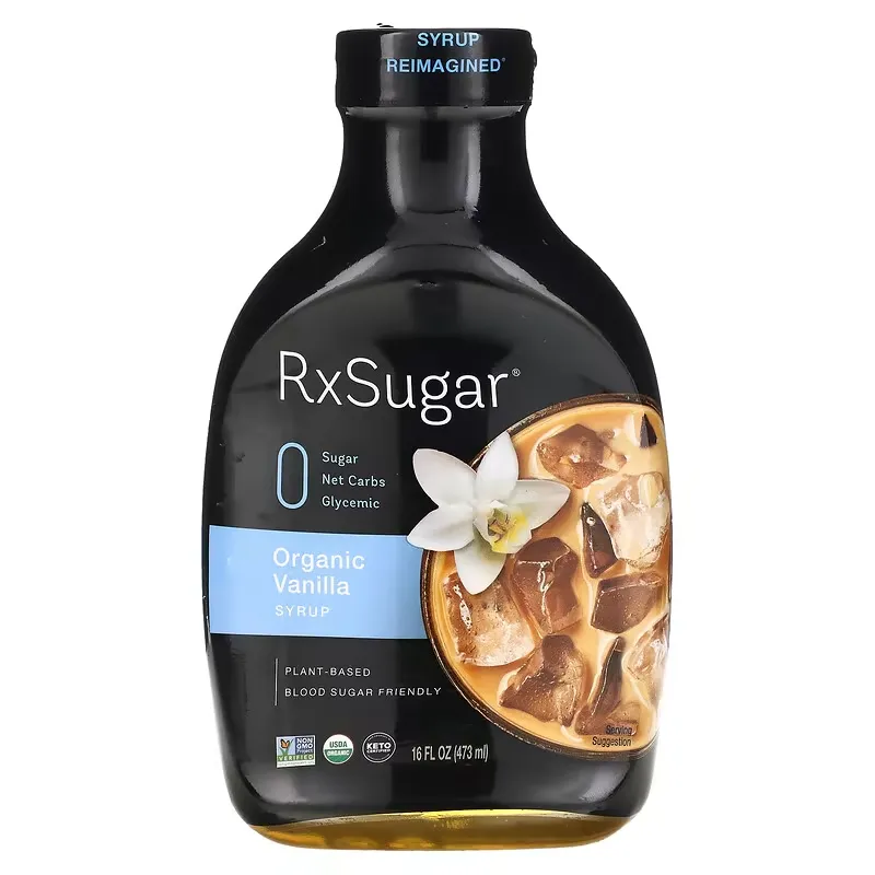 Organic Vanilla Syrup, 16 fl oz (473 ml)