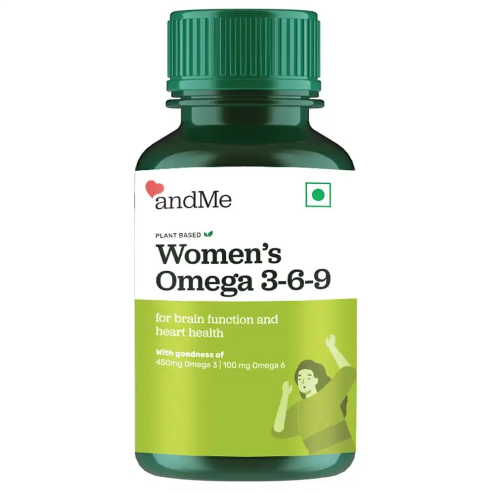 andMe Women's Omega 3-6-9,  60 capsules