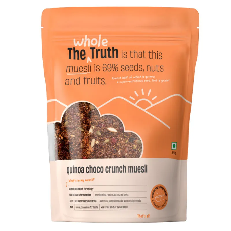 The Whole Truth - Breakfast Muesli - Quinoa Choco Crunch