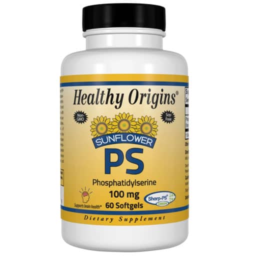 Healthy Origins Phosphatidylserine - 100 mg - 60 Softgels