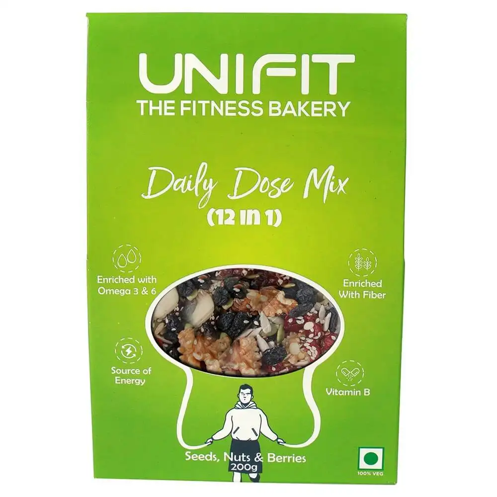 UNIFIT Daily Dose Mix (12 In 1),  Seeds Nuts & Berries  200 g