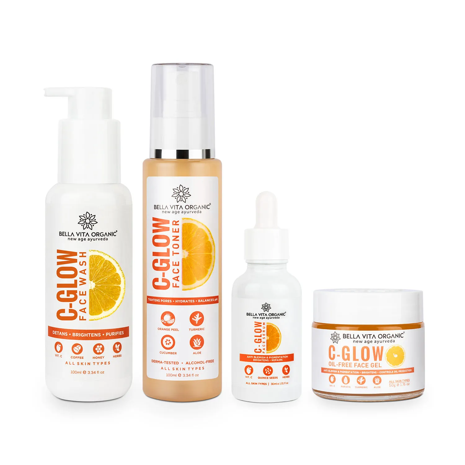 Bella Vita Organic Vitamin C Glow Booster Combo