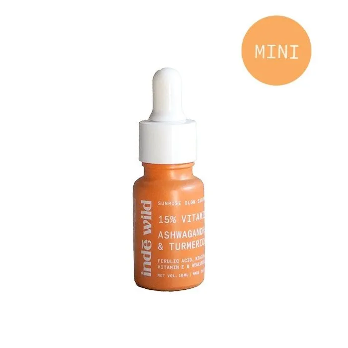 inde wild 15% Vitamin C + 1% Turmeric Glow AM Serum