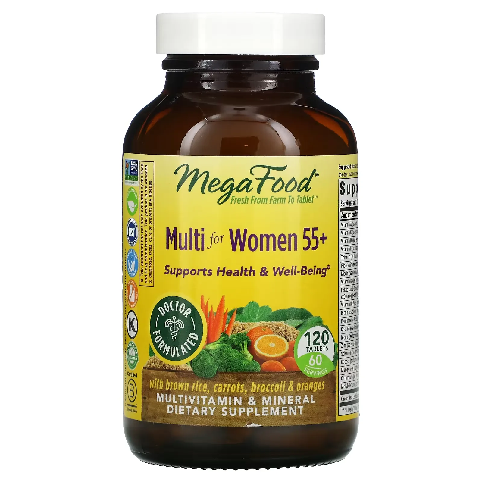 Multi for Women 55+, 120 Tablets