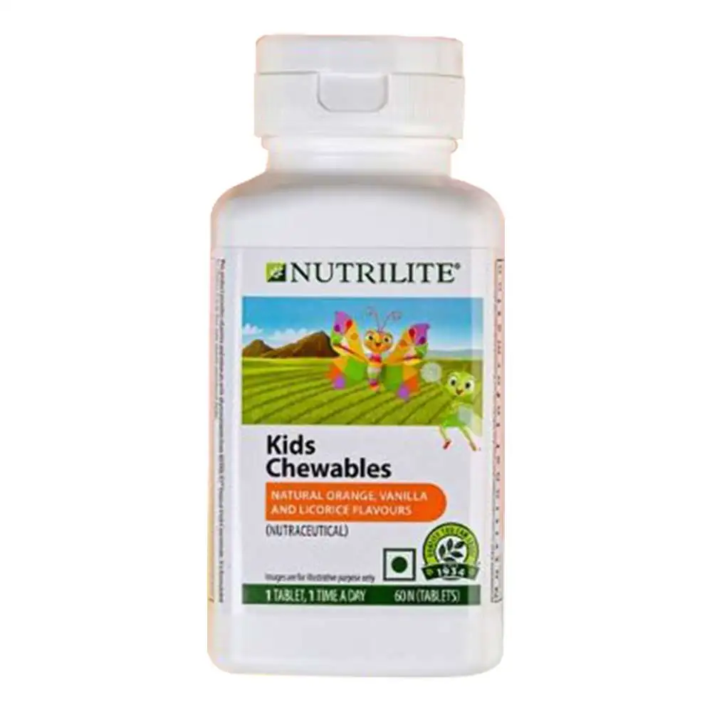 Amway NUTRILITE Kids Chewables,  60 tablet(s)  Natural