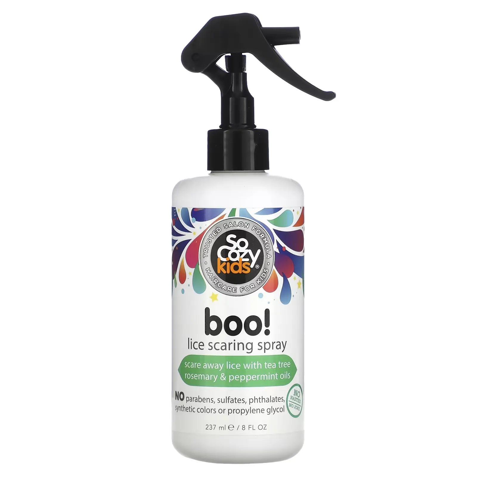 Kids, Boo Lice Scaring Spray, 8 fl oz (237 ml)