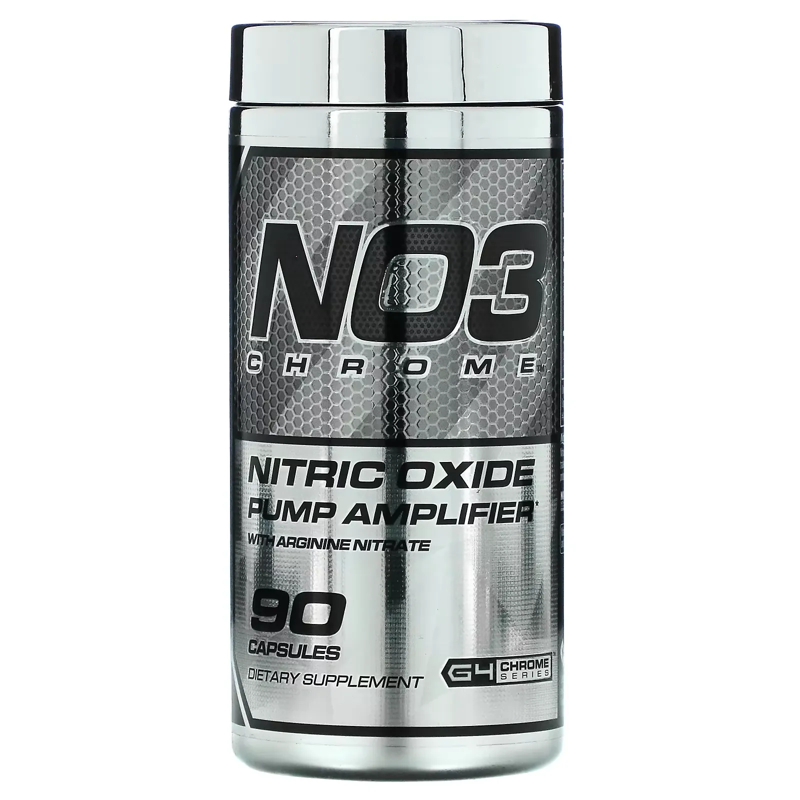 NO3 Chrome, Nitric Oxide Pump Amplifier, 90 Capsules