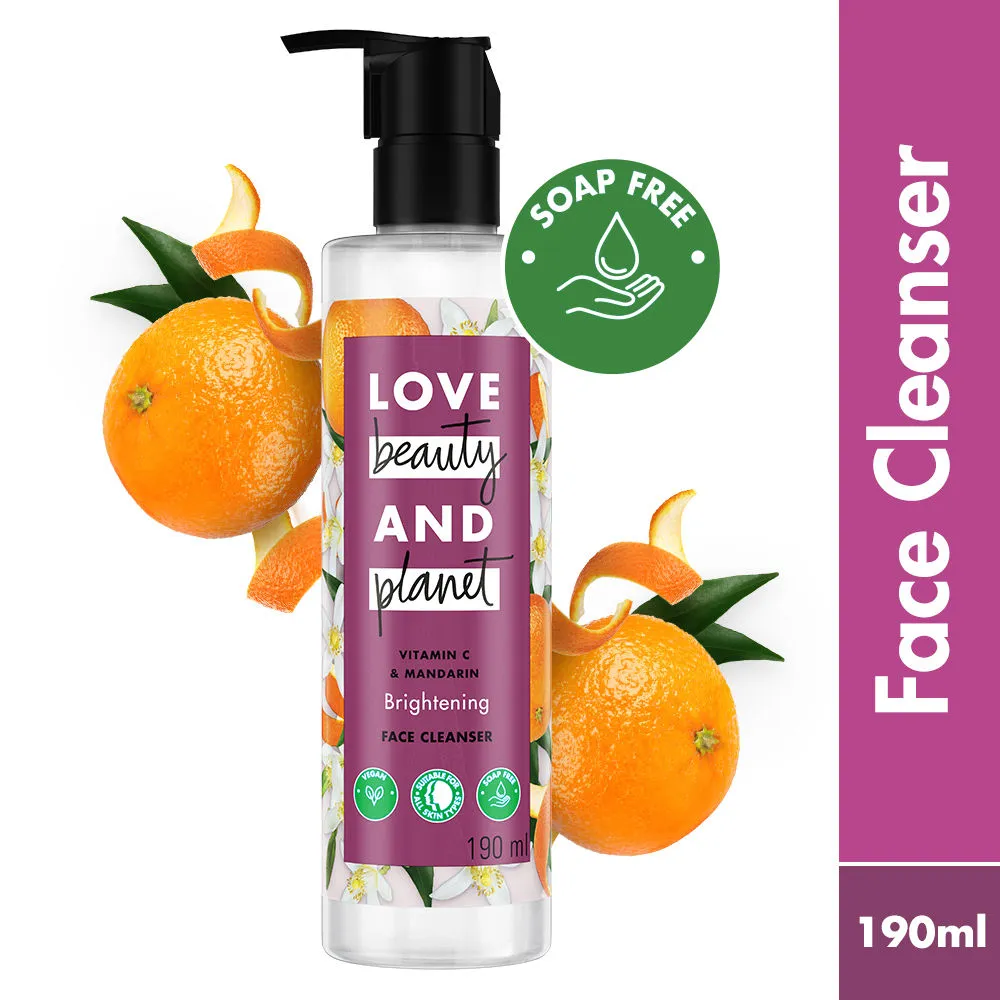 Love Beauty & Planet Vitamin C & Mandarin Face Cleanser