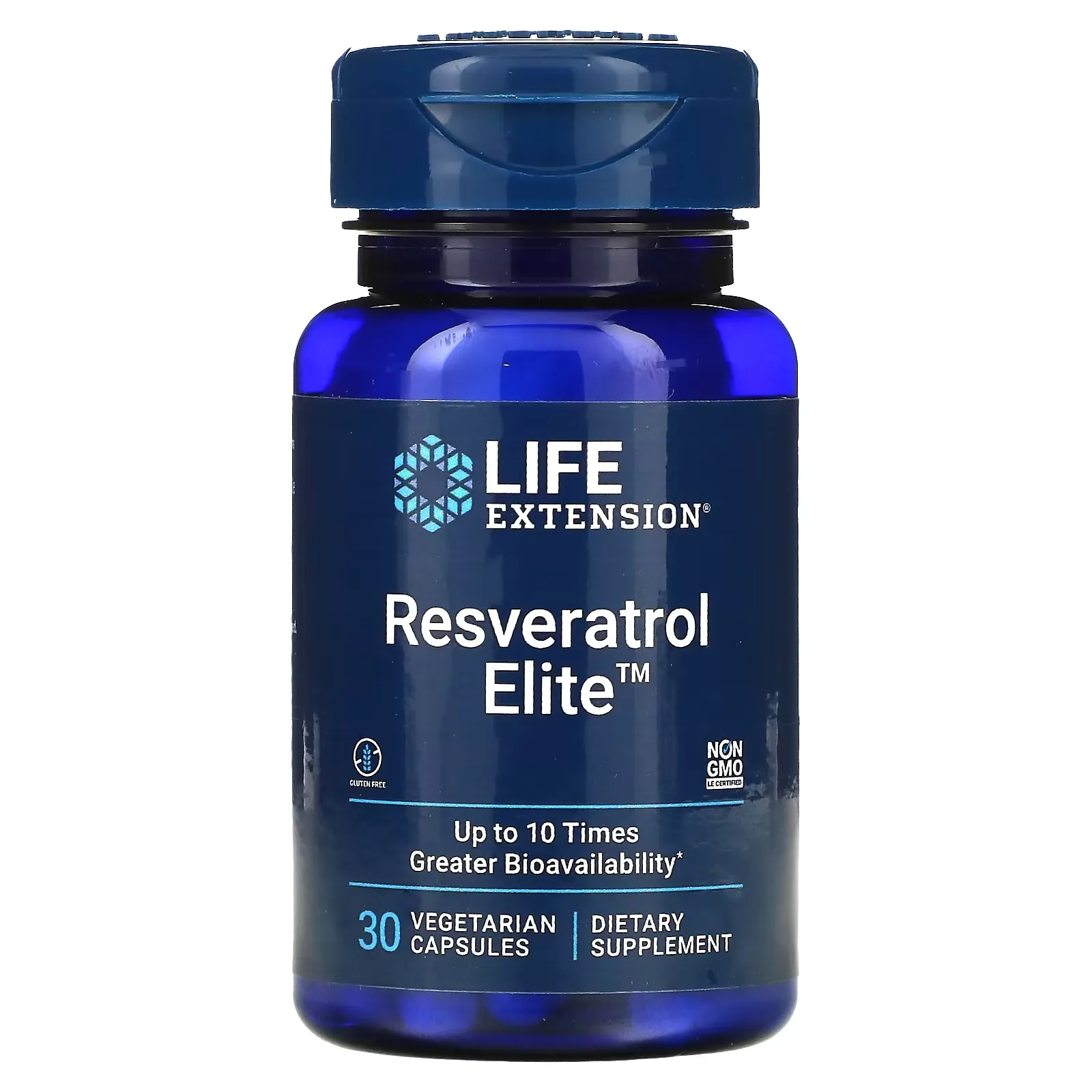 Resveratrol Elite, 30 Vegetarian Capsules