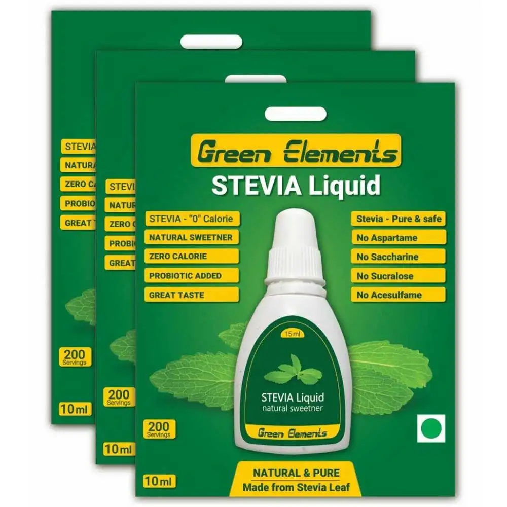 Green Elements Stevia Sugarfree Liquid,  30 ml