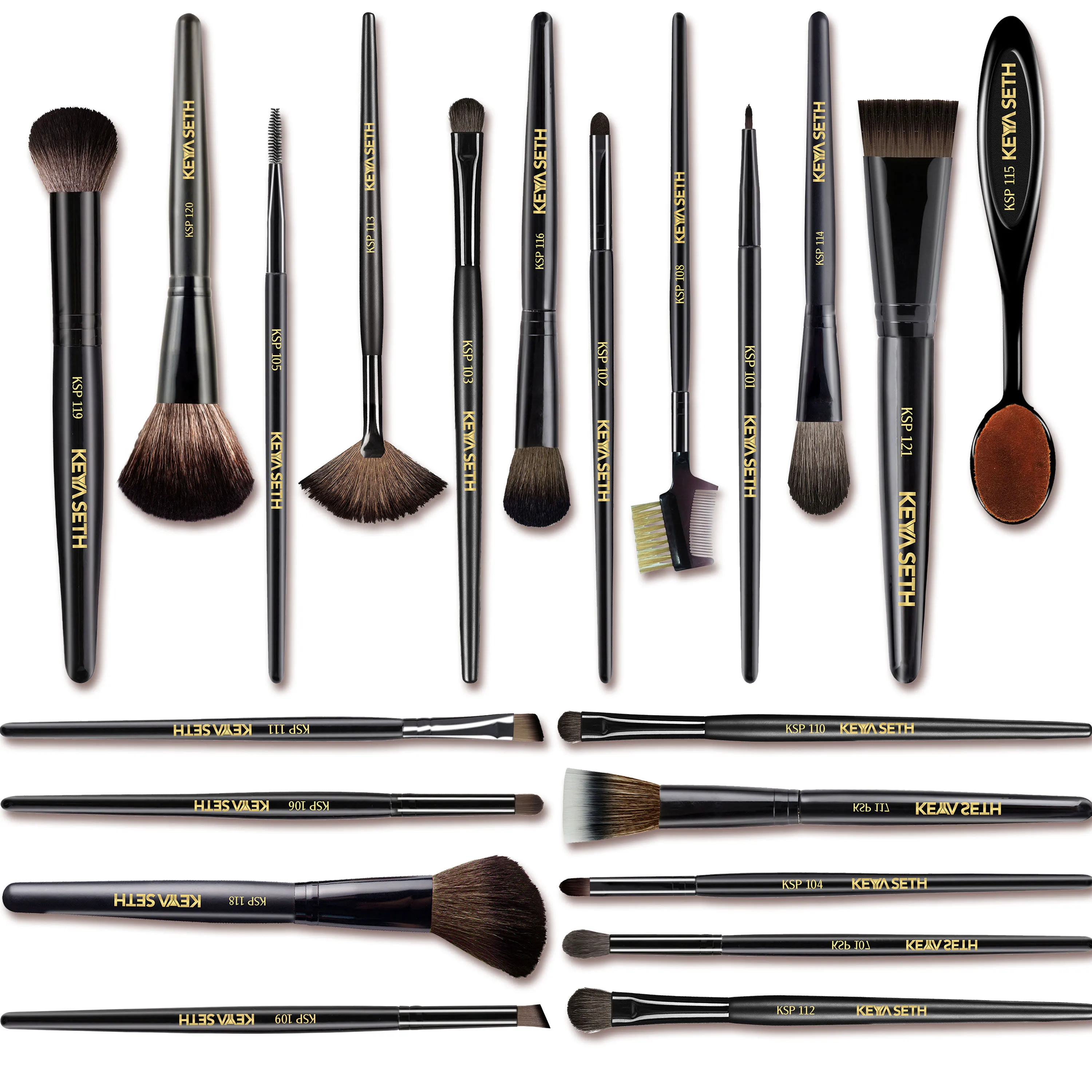 Keya Seth Professional, Makeup, 21 Ultimate Make Up Brush Set With Bag