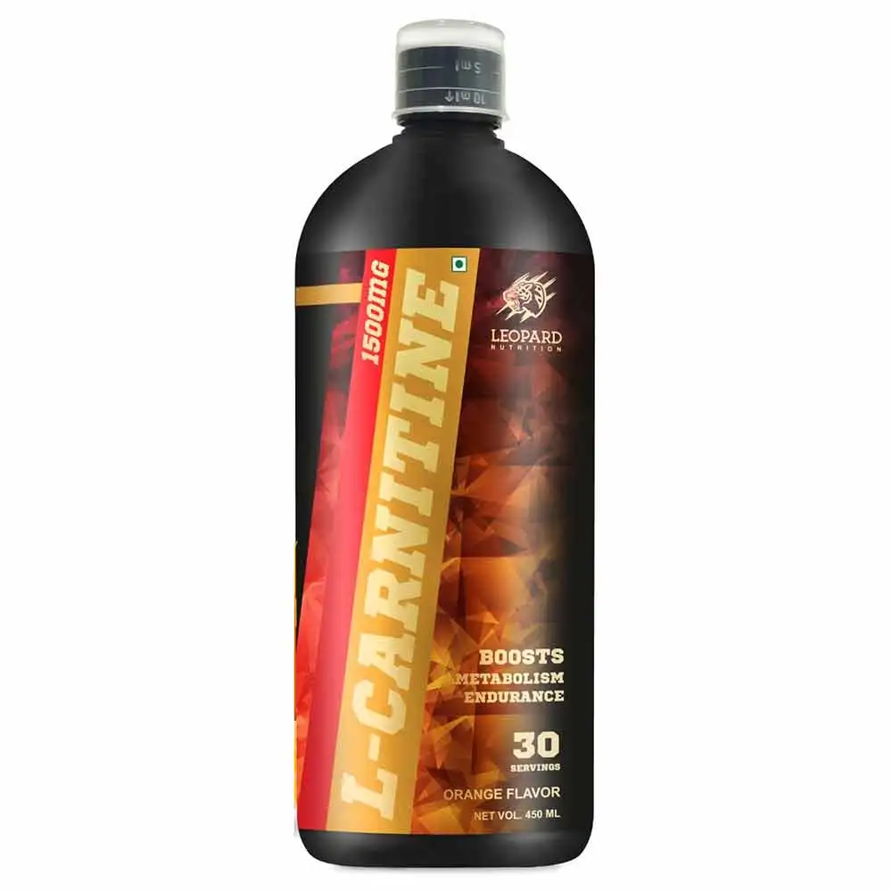 Leopard Nutrition L- Carnitine,  450 ml  Orange