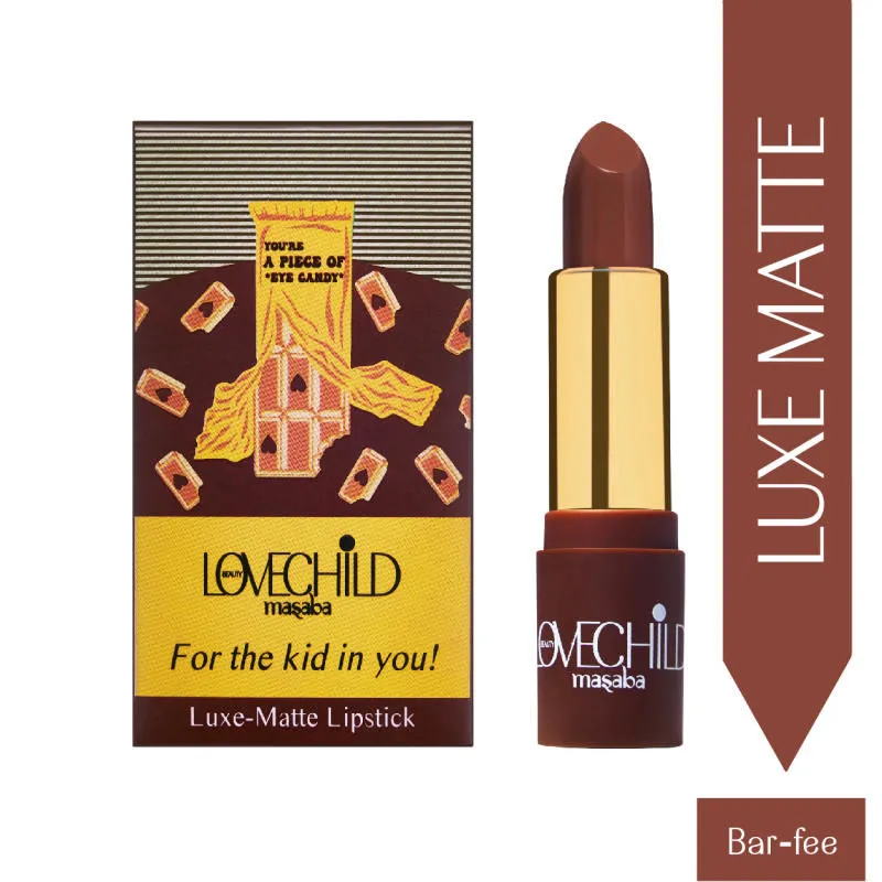 LoveChild Masaba - For the Kid in You! Luxe Matte Lipstick - 11 Bar-fee