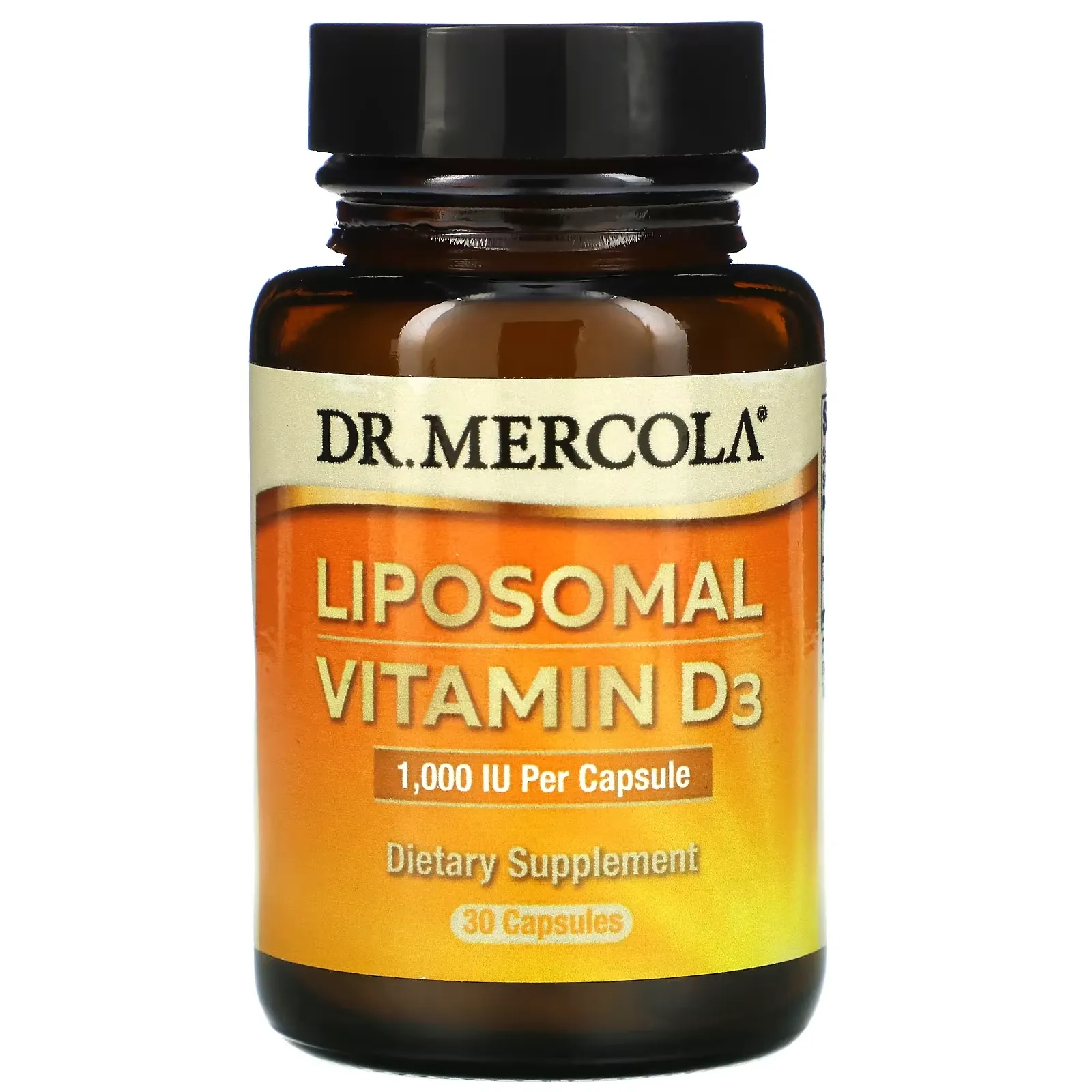 Liposomal Vitamin D3, 1,000 IU, 30 Capsules