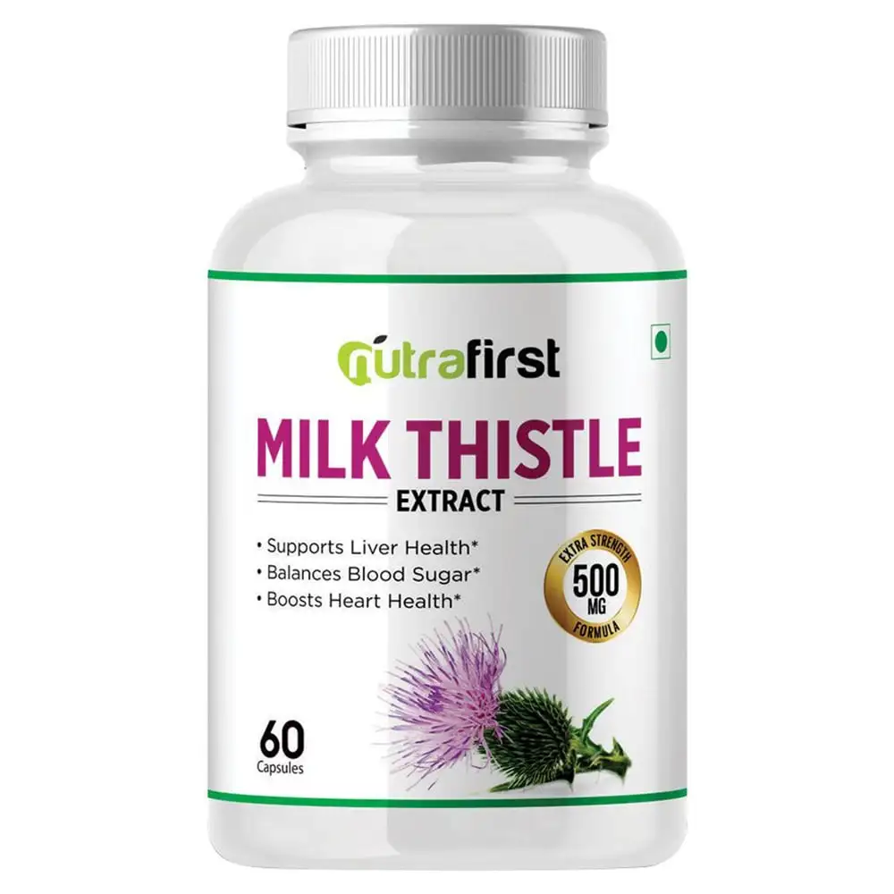 NutraFirst Milk Thistle Extract (500 mg),  60 capsules