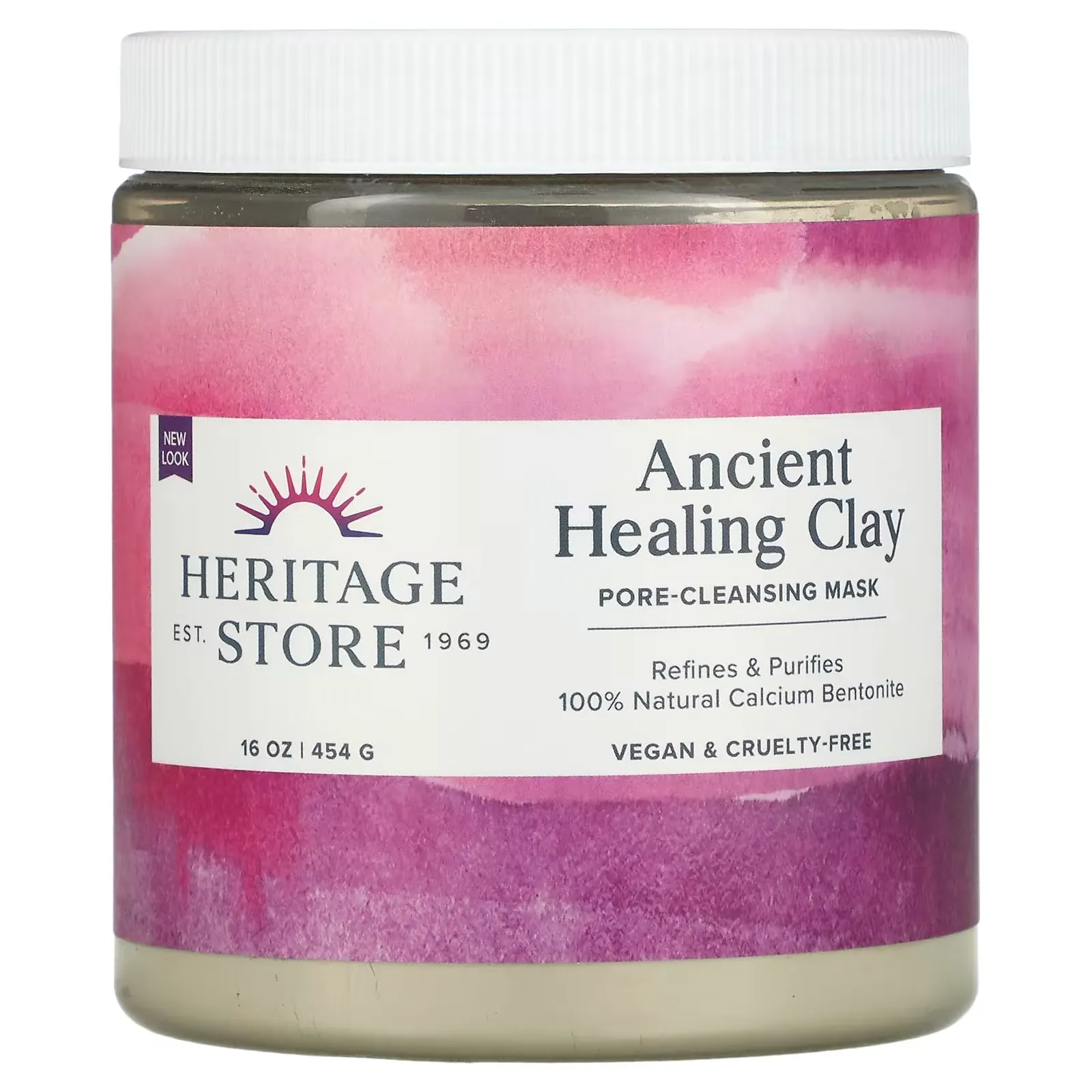 Ancient Healing Clay, Pore-Cleansing Beauty Mask, 16 oz (454 g)