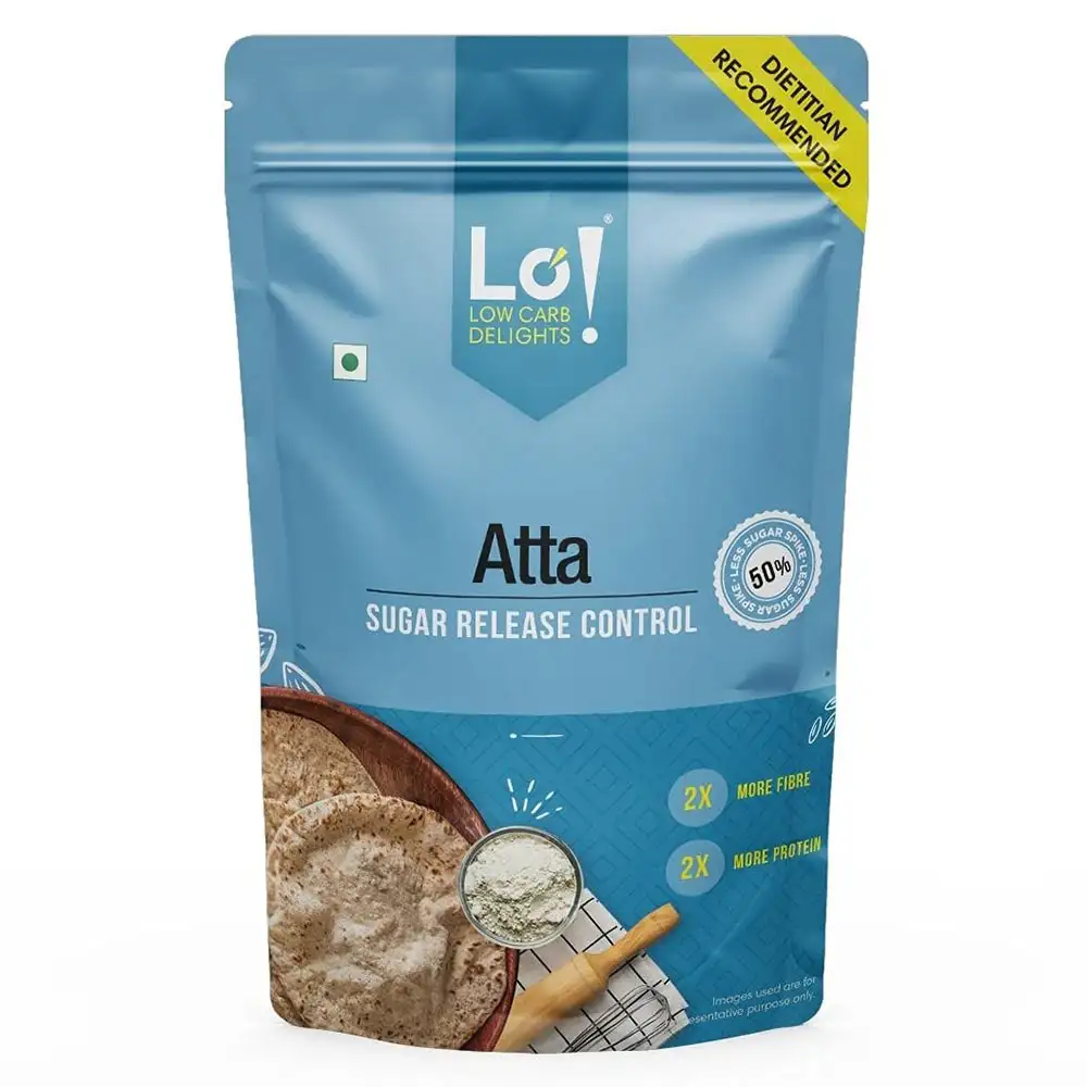 Lo! Foods Sugar Release Control Atta,  Unflavoured  5 kg