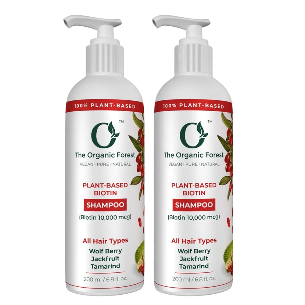 The Organic Forest 10000 MCG Biotin Shampoo