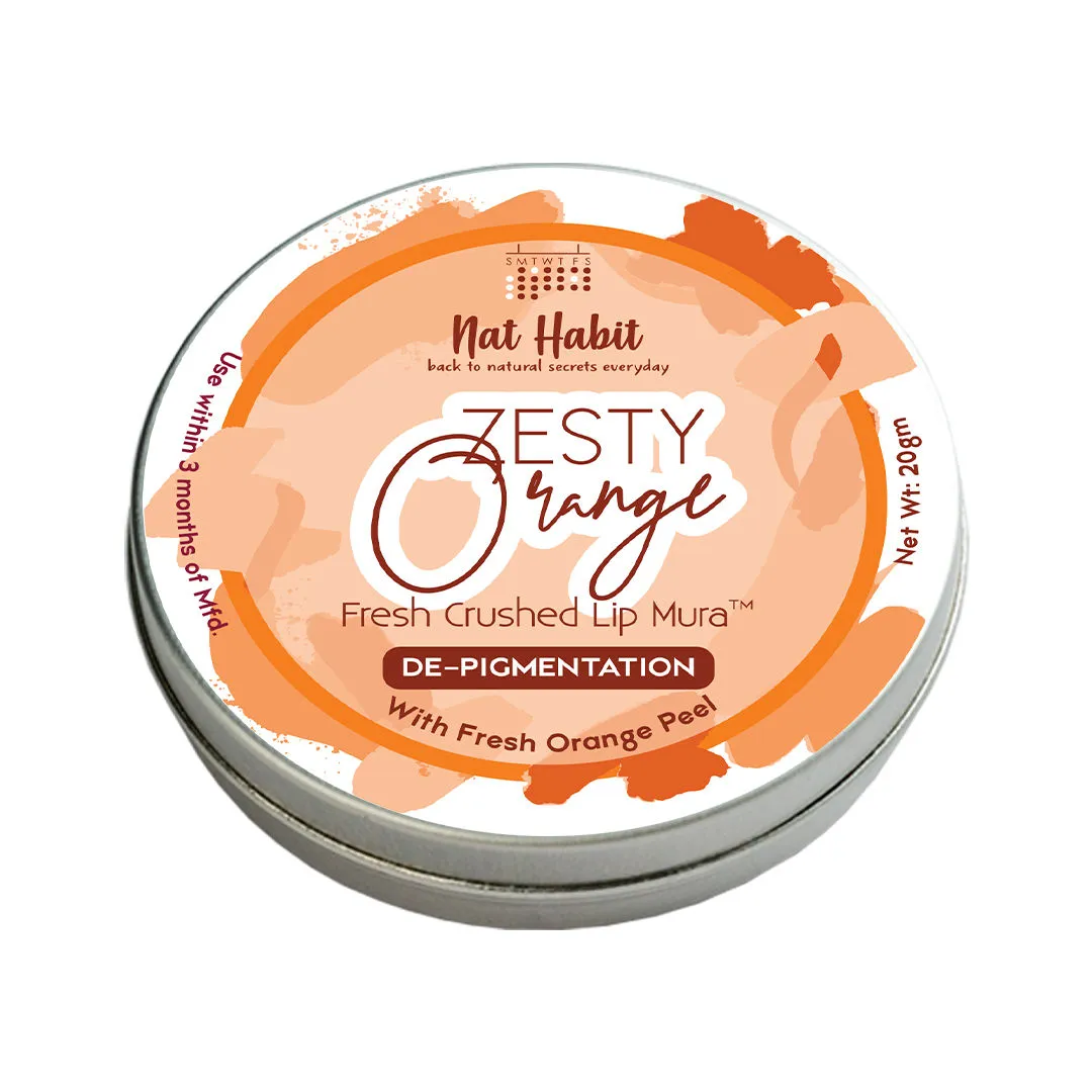 Nat Habit Zesty Orange Fresh Crushed Lip Mura