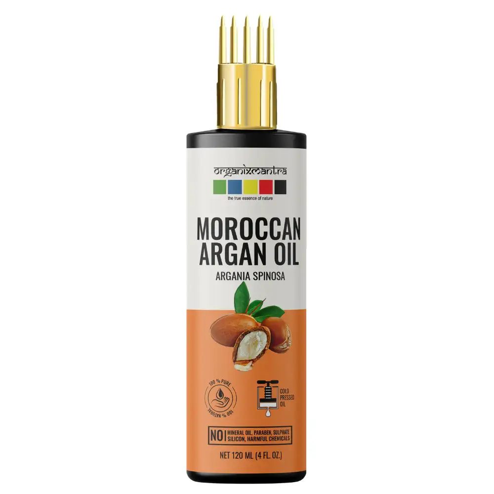 Organix Mantra Moroccan Argan Oil,  120 ml  Cold Pressed Oil