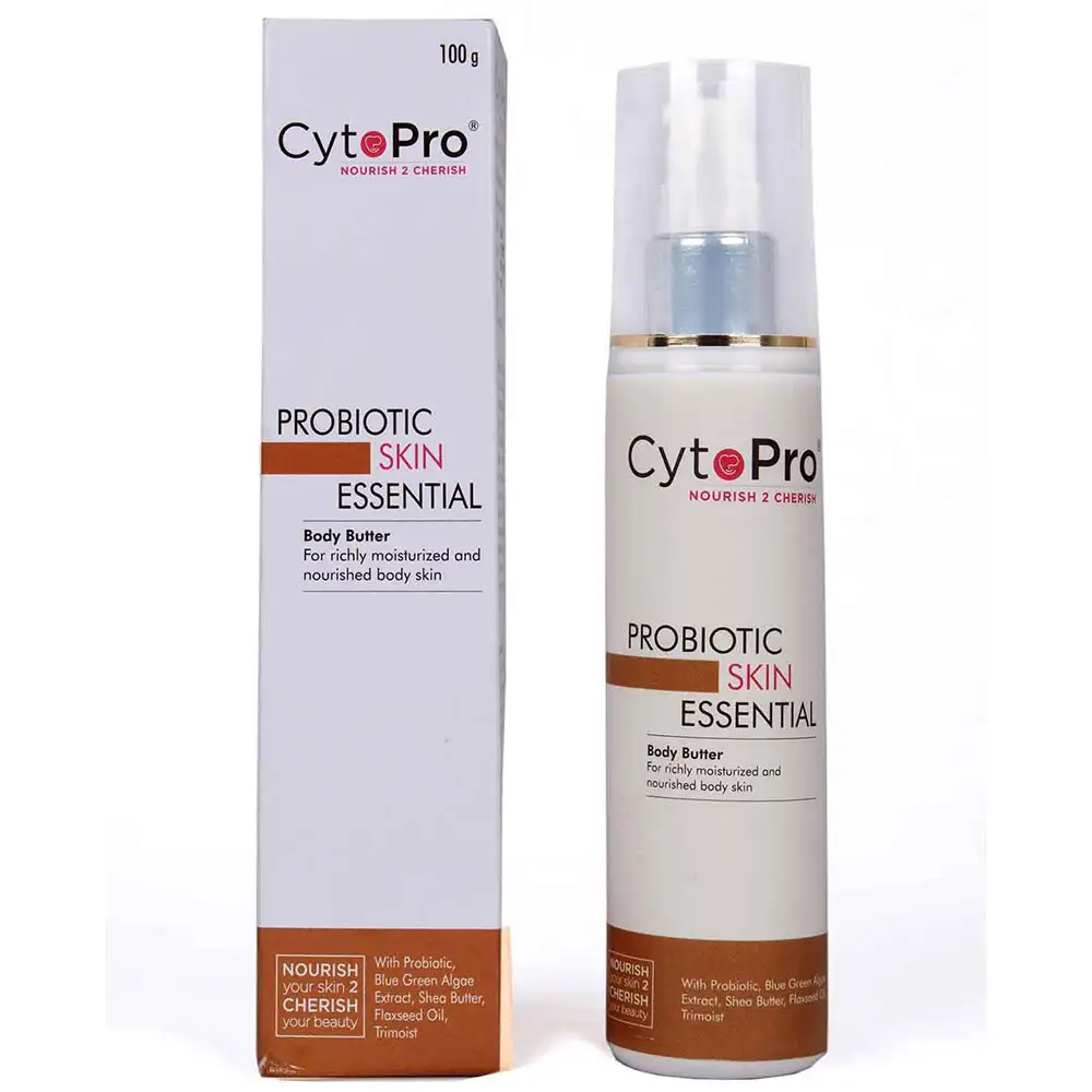 CytoPro Probiotic Skin Essential Body Butter,  100 g  for Richly Moisturized & Nourished Body Skin