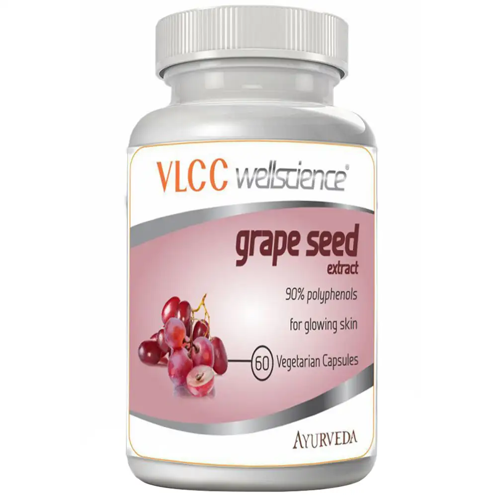 VLCC Wellscience Grape Seed Extract,  60 veggie capsule(s)