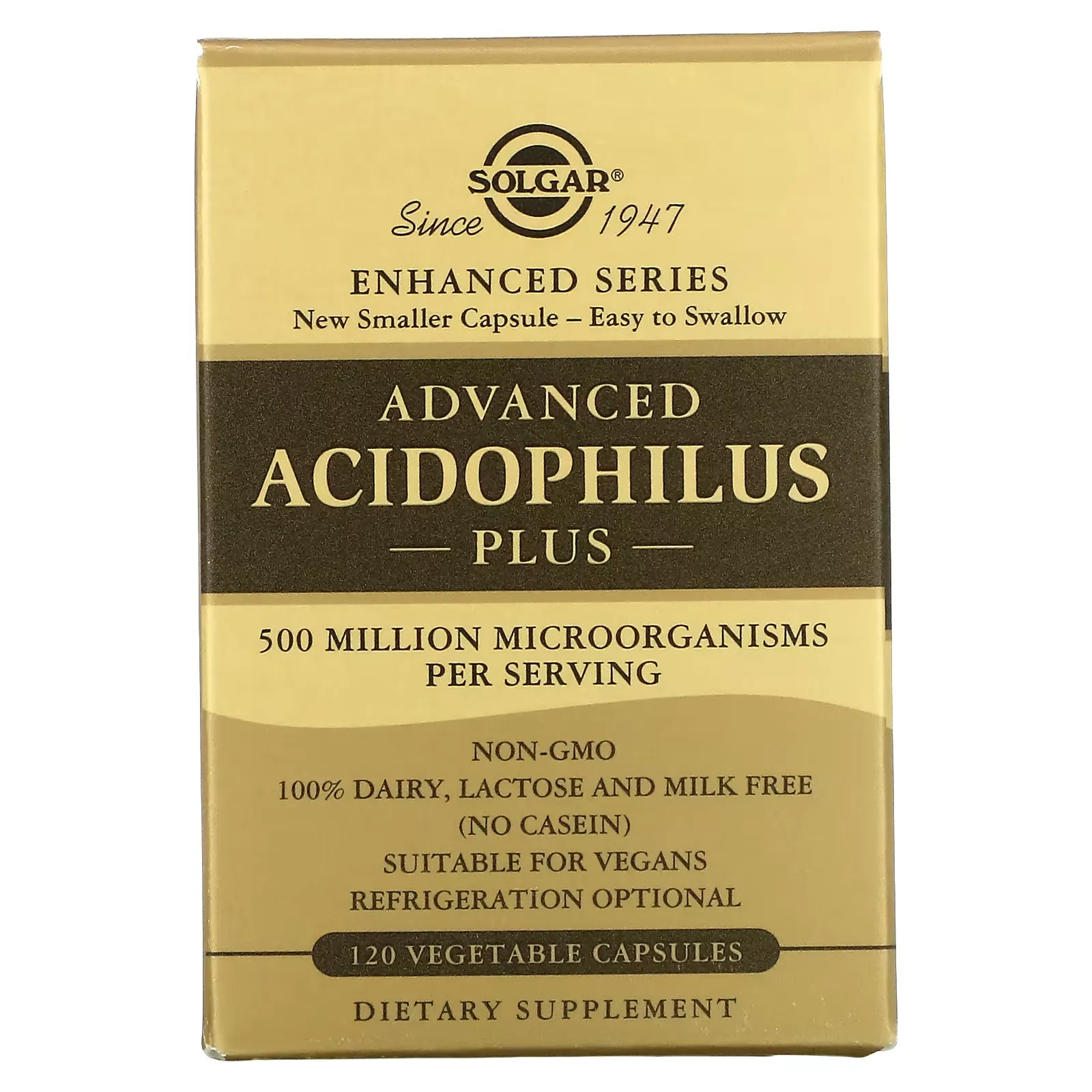 Advanced Acidophilus Plus, 120 Vegetable Capsules