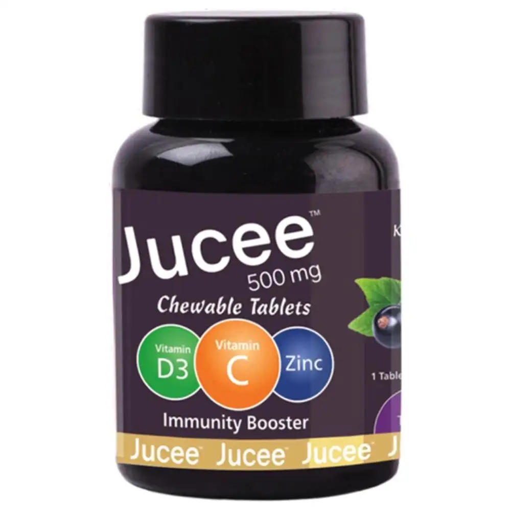 Jucee Immunity Booster,  60 chewable tablet(s)  Delicious Kala Khatta