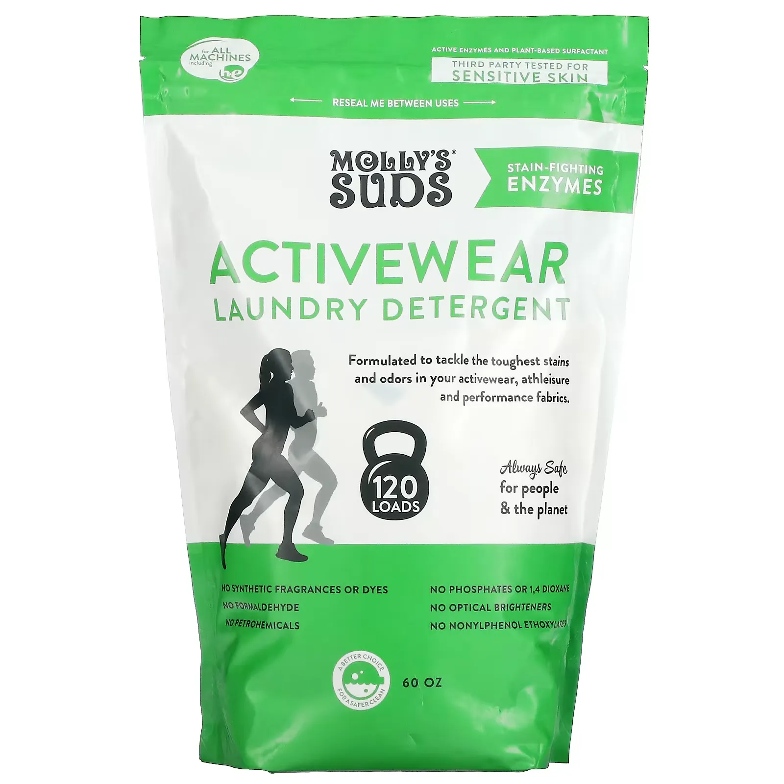 Activewear Laundry Detergent, 60 oz