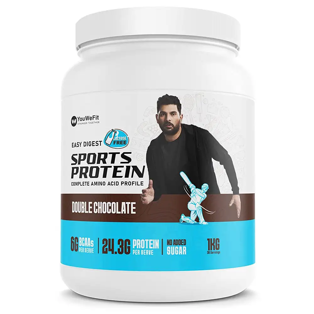 YouWeFit Sports Protein,  2.2 lb  Double Chocolate