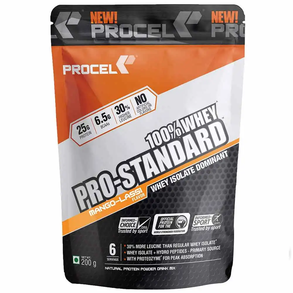 Procel 100% Whey Pro Standard,  0.44 lb  Mango Lassi