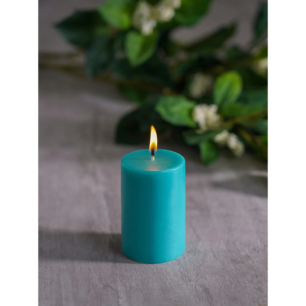 Pure Home + Living Summar Angel Blue Small Candles (Pack of 2)