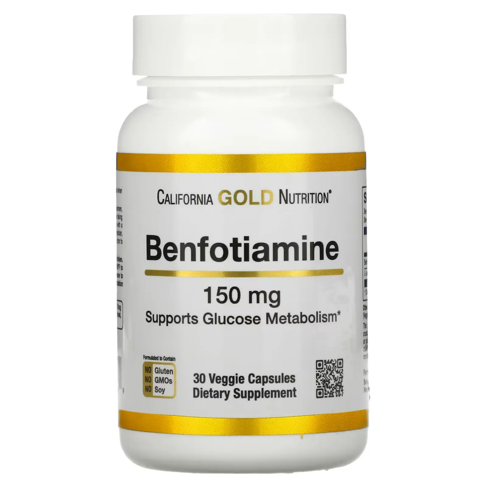 Benfotiamine, 150 mg, 30 Veggie Capsules