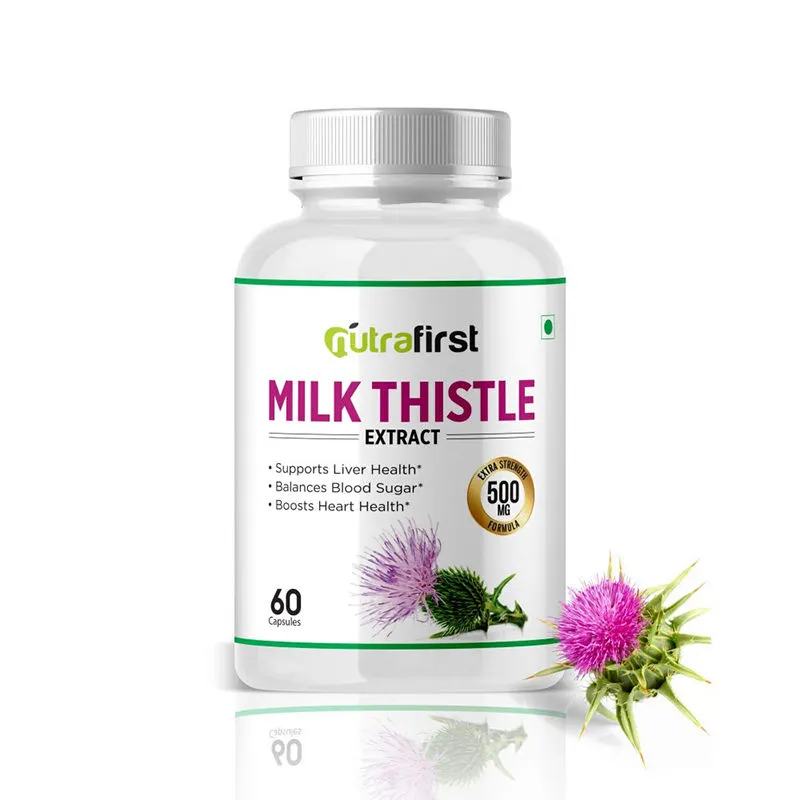 Nutrafirst Pure Milk Thistle (Silymarin) Extract 500mg